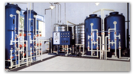 工業(yè)用超純水、純水工藝方案示意